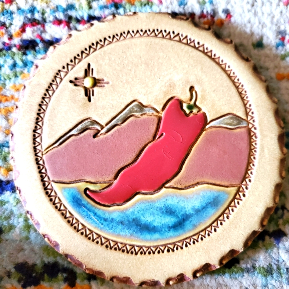 Southwest Stoneware Tile/Trivet